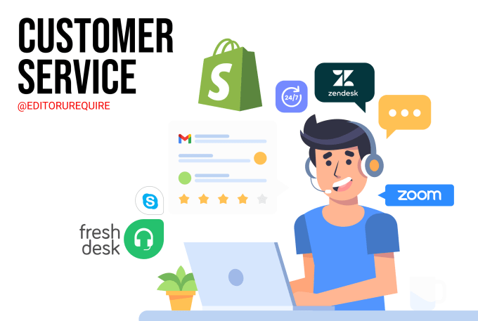 be your full time customer support agent