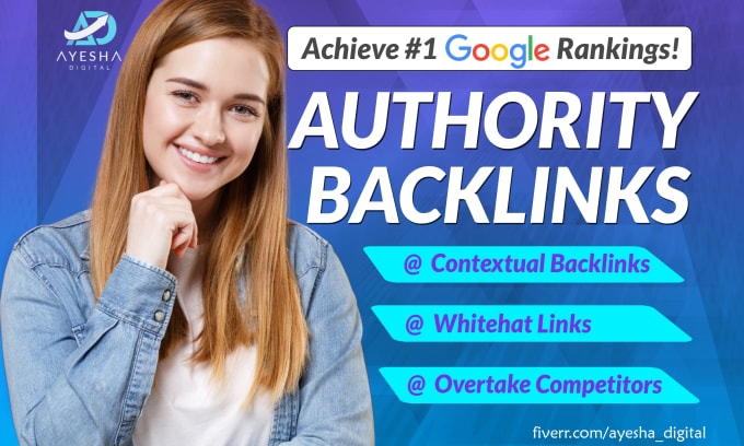 do SEO backlinks high quality and authority contextual white hat link building