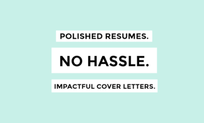 create a sleek, effective resume or cover letter