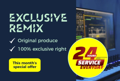  remix your song into any style you want in 24 hours
