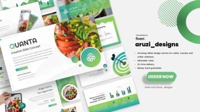 design your webinar or online courses in powerpoint or canva
