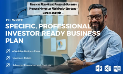 prepare investor ready business plan