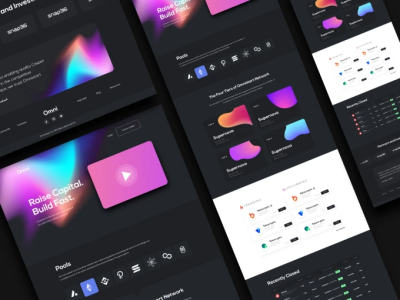 design awesome website or landing page