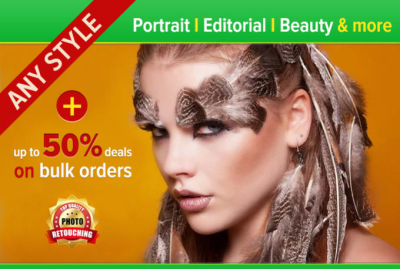 do photoshop retouching, editing portraits and headshots