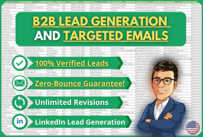 provide b2b lead generation for any industry